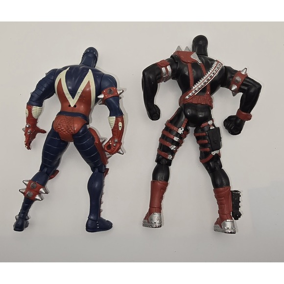 Spawn Medieval And Commando Spawn Action Figures 1994 Todd McFarlane -1664 - Picture 2 of 3